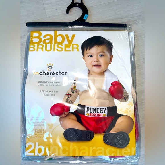 Baby Bruiser Punchy Boxer Halloween Costume - Picture 1 of 3